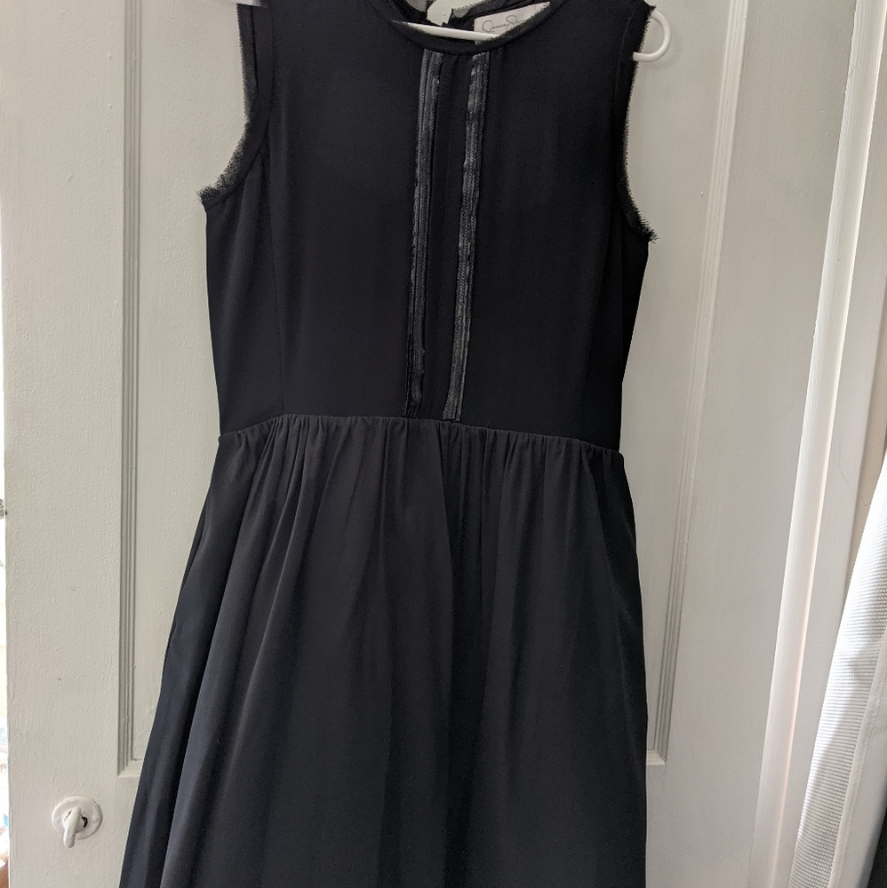 Jessica Simpson black cocktail dress